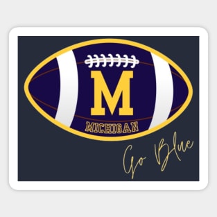 Michigan Wolverines Go Blue Magnet